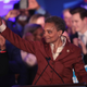 Lori Lightfoot delivers a victory speech after defeating Cook County Board President Toni Preckwinkle to become the next mayor of Chicago on April 02, 2019 in Chicago, Illinois. Lightfoot will become the first black female mayor of the city and its first openly gay mayor.